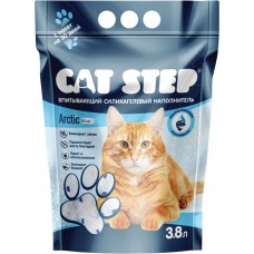 Наполнитель силикагелевый для кошачьего туалета CAT STEP, 3.8л