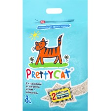 Купить Наполнитель силикагелевый для туалета домашних животных PRETTYCAT впитывающий ваниль, 4кг в Ленте