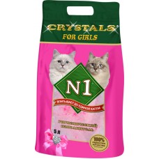 Наполнитель силикагелевый для кошачьего туалета №1 Crystals For Girls, 5л