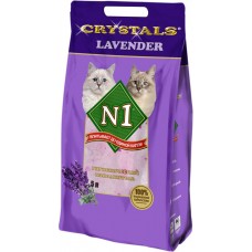 Купить Наполнитель силикагелевый для кошачьего туалета №1 Crystals Lavender, 5л в Ленте