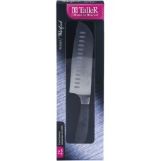 Нож сантоку TALLER Whitford 18см нержавеющая сталь деревянная ручка TR-2047