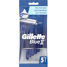 Станок для бритья одноразовый GILLETTE Blue II, 5шт