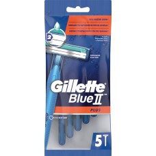 Купить Станок для бритья одноразовый GILLETTE DISPOSABLE Blue 2 Plus, 5шт в Ленте