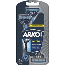 Купить Станок для бритья ARKO Men System3, 3шт в Ленте