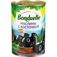 Маслины с косточкой BONDUELLE Classique, 314мл