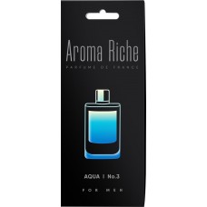 Купить Ароматизатор AROMA RICHE Aqua №3, картонный в Ленте