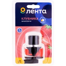 Купить Ароматизатор автомобильный ЛЕНТА Fruit Strawberry, на дефлектор, Арт. 10008 в Ленте