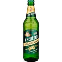 Пиво светлое ХМЕЛЕФФ Классическое фильтрованное, пастеризованное, 4,%, 0.45л