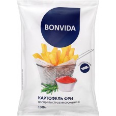 Купить Картофель фри BONVIDA, 1,5кг в Ленте
