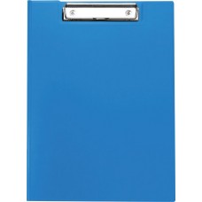 Купить Папка-планшет OFFICESPACE А4, с зажимом, пластик, синяя Арт. 245658 в Ленте