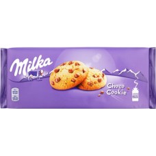Печенье MILKA Choco Cookie с кусочками шоколада, 168г