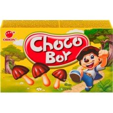 Купить Печенье ORION Choco Boy бисквит с шоколадом, 45г в Ленте
