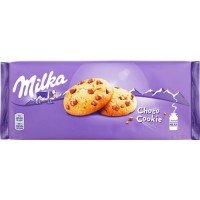 Печенье MILKA Choco Cookie с кусочками шоколада, 168г
