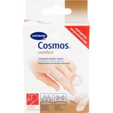 Купить Пластырь COSMOS Comfort антисептический, 2 размера, 20шт в Ленте