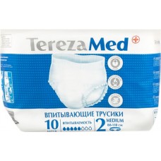 Купить Трусы-подгузники для взрослых TEREZA MED Medium №2, 10шт в Ленте