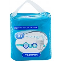 Подгузники-трусы для взрослых ID Pants размер M, 10шт