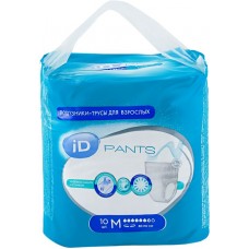 Купить Подгузники-трусы для взрослых ID Pants размер M, 10шт в Ленте