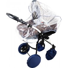 Купить Дождевик на коляску-люльку TEGGY универсальный на резинке, с окошком, Арт. T1021 в Ленте