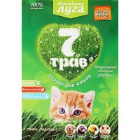 Трава для кошек АЛЬПИЙСКИЕ ЛУГА 7 трав Арт. 99733, 120г