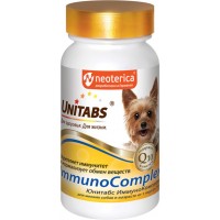 Витамины для собак ЭКОПРОМ Unitabs ImmunoComplex с Q10 для мелких пород, в таблетках, 100шт