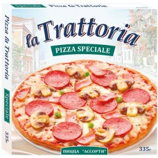 Купить Пицца LA TRATTORIA Ассорти, 335г в Ленте