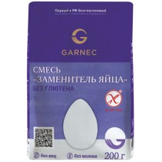 Купить Смесь безглютеновая GARNEC Заменитель яйца, 200г в Ленте