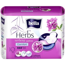 Прокладки BELLA Herbs Verbena Comfort Softiplait, 10шт