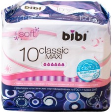 Прокладки BIBI Classic Maxi Soft, 10шт