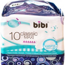 Купить Прокладки BIBI Classic Maxi Dry, 10шт в Ленте