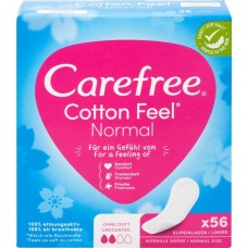 Купить Прокладки ежедневные CAREFREE Cotton Original, 56шт в Ленте