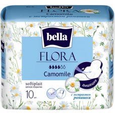 Купить Прокладки гигиенические BELLA Flora Camomile, 10шт в Ленте