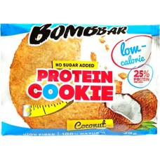 Купить Печенье низкокалорийное протеиновое BOMBBAR Кокос, 40г в Ленте