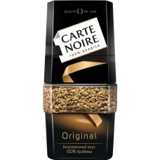 Кофе растворимый CARTE NOIRE натуральный сублимированный, ст/б, 95г