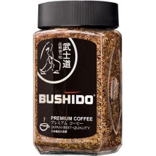 Кофе растворимый BUSHIDO Black Katana сублимированный, ст/б, 100г