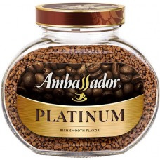 Купить Кофе растворимый AMBASSADOR Platinum, ст/б, 95г в Ленте