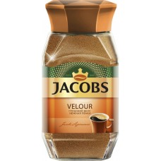 Кофе растворимый JACOBS Velour натуральный порошкообразный, ст/б, 95г