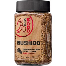 Кофе растворимый BUSHIDO Kodo сублимированный, ст/б, 95г