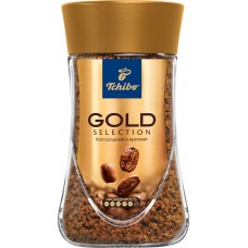 Кофе растворимый TCHIBO Gold Selection натуральный сублимированный, ст/б, 190г
