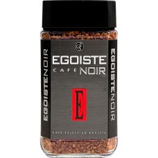 Купить Кофе растворимый EGOISTE Noir сублимированный, ст/б, 100г в Ленте