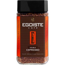 Купить Кофе растворимый EGOISTE Double Espresso Freeze Jar сублимированный ст/б, 100г в Ленте