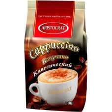 Напиток кофейный растворимый ARISTOCRAT Капучино Классический, 300г