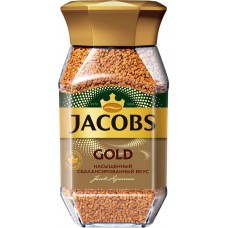 Купить Кофе растворимый JACOBS Gold натуральный сублимированный, 190г в Ленте