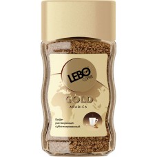 Купить Кофе растворимый LEBO Gold new сублимированный, 100г в Ленте