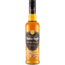 Напиток спиртной DIABLO NEGRO CARIBBEAN RUM GRAN RESERVA SPICED GOLD 40%, 0.5л
