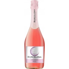 Вино игристое BARCELONA Медитеранеан Вайн розовое брют, 0.75л