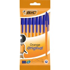 Набор шариковых ручек BIC Orange Original Fine синий Арт. 919228, 8шт