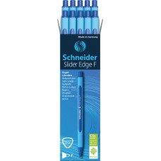 Купить Ручка шариковая SCHNEIDER Slider Edge F, синий, 0,8мм, трехгранная, Арт. 152003 в Ленте