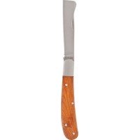 Нож садовый складной PALISAD 17,3см, с деревянной рукояткой, Арт. 79002
