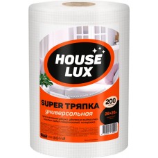 Тряпка HOUSE LUX Super №200 25x23/26x20см, спанлейс, Арт. 30590, 200шт