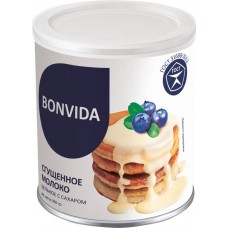 Купить Молоко сгущенное BONVIDA цельное с сахаром 8,5% без змж, 950г в Ленте